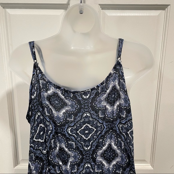 Women’s Ambiance Multi Colored Romper With Adjustable Straps - Picture 6 of 11